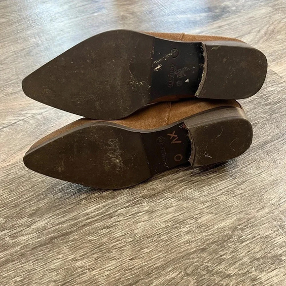 AllSaints Tejus Suede Ankle Zip Western Boot Sz 40 - Picture 7 of 7